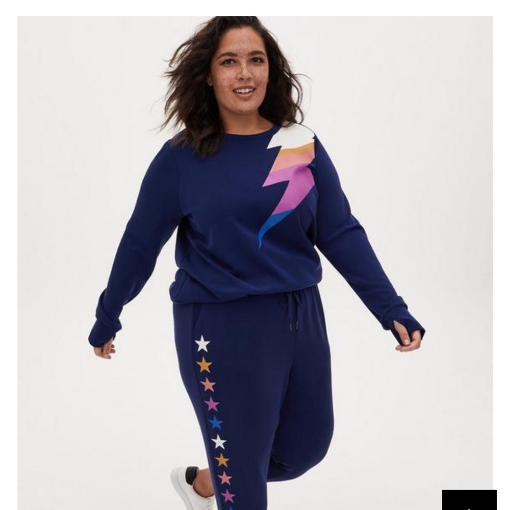 Torrid CUPRO LONG SLEEVE ACTIVE SWEATSHIRT SIZE 3